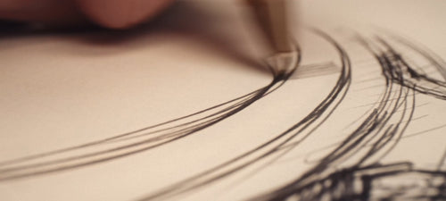 A shop window displaying 'Leightons', a coin, and a handwritten register.