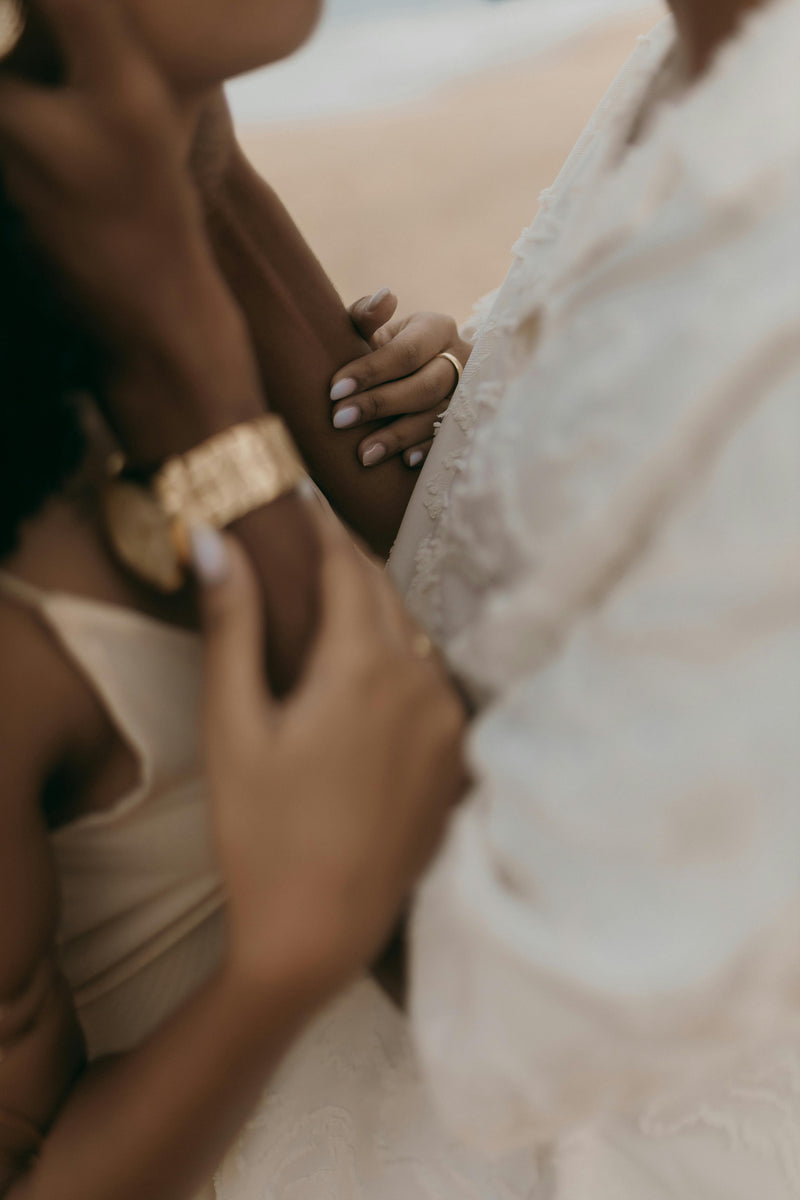 Three smartphones displaying the MyStarkey app and health statistics.