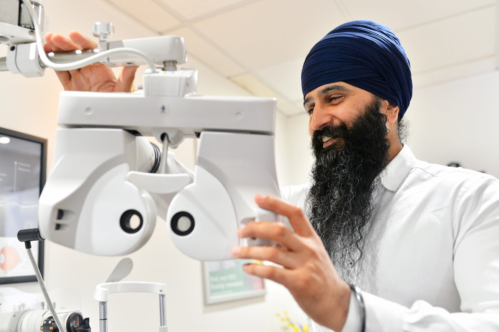 Stylish Ray-Ban glasses floating against a dark red background.